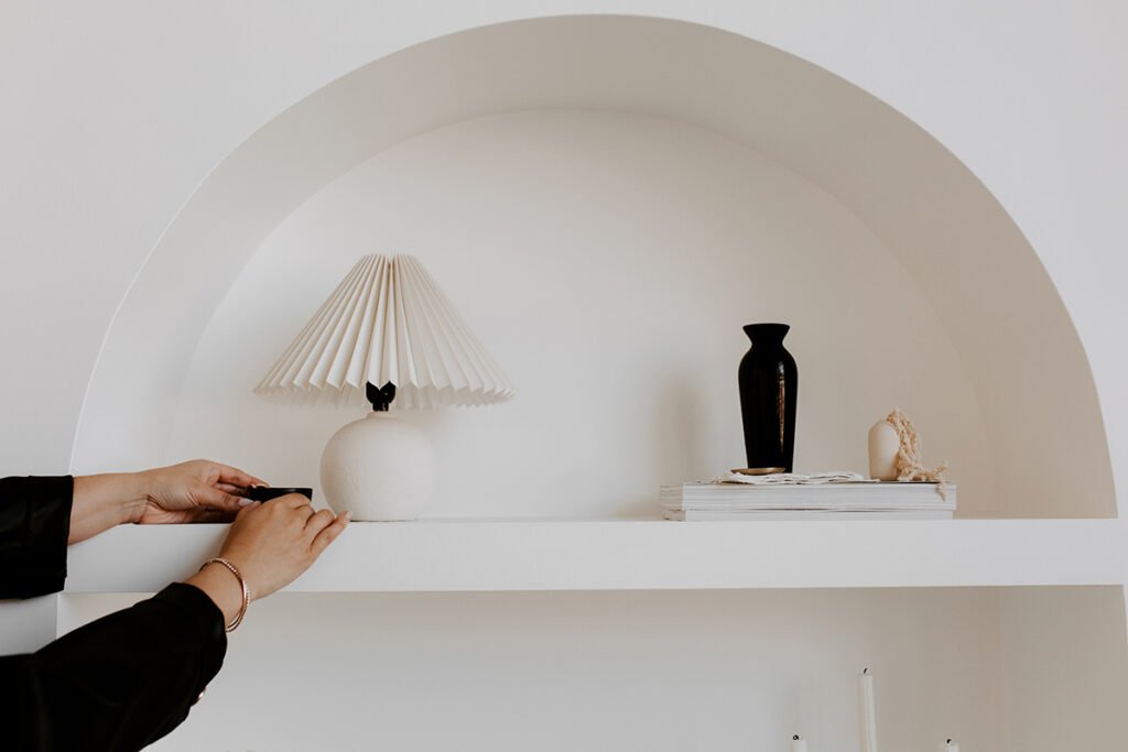 quiet luxury home aesthetic with neutral tones and minimalist interior design