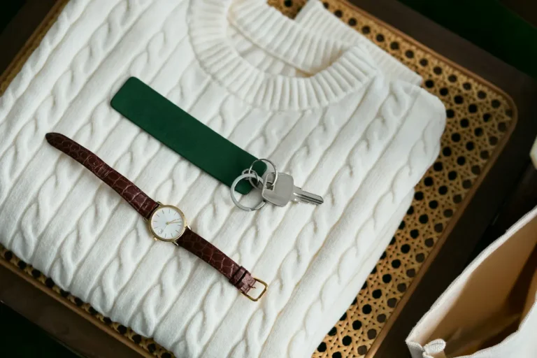 quiet luxury minimalist outfit with neutral tones and timeless fashion style