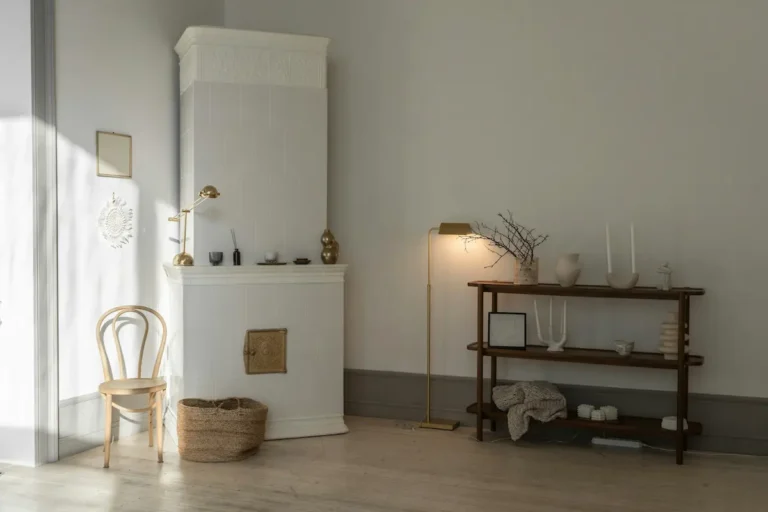 quiet luxury home decor with minimalist living room and neutral tones